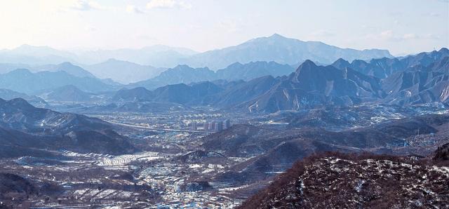 西山晴雪，美不胜收