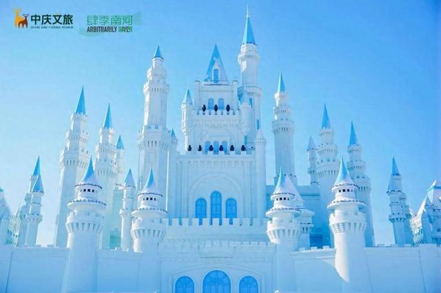 冰雪城堡C位出道！长春粉雪嘉年华开园~解锁冬日浪漫新玩法