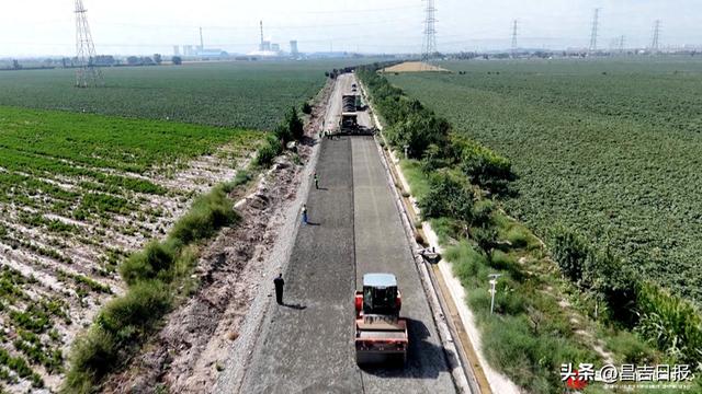 建设加速度！玛纳斯湿地公园环线道路预计9月20日完工！