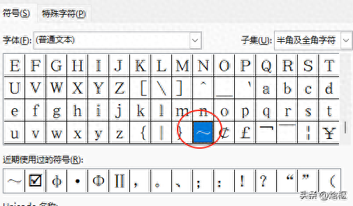 波浪号怎么使用（在Word中）