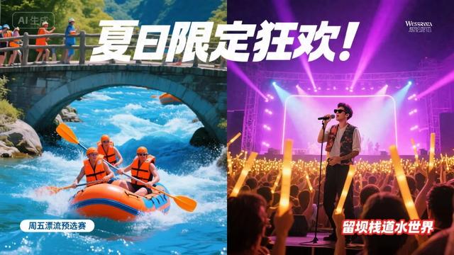 峡谷竞速 + 水上派对,这个夏天在留坝 “浪” 出精彩!
