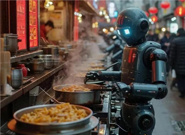 外卖员集体转行！美团京东机器人抢饭碗 15元盖饭压垮百万夫妻店？