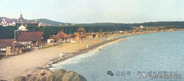 海水浴场音乐亭,100多年前德国海军军乐队每周在这里演奏