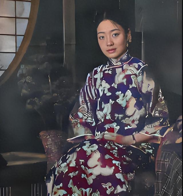 这就是溥仪皇后婉容的真实样貌	，非演员扮演，货真价实的罕见照片