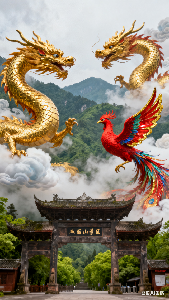 无双道龙赵小荣游记《 一笔祥龙行天下 》（一二一）四面山奇遇记