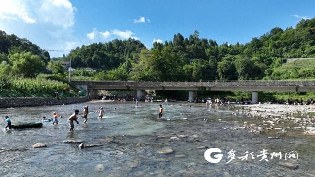 安全亲水，清凉生金！绥阳乡村“避暑水滩”激活夏日经济