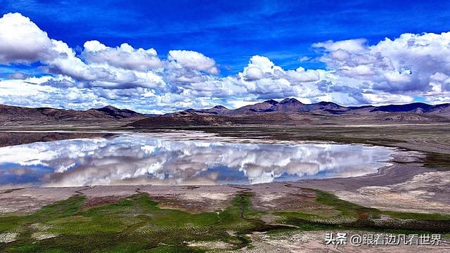《219西藏南线》雪山与措湖的美景，一措再措看个够