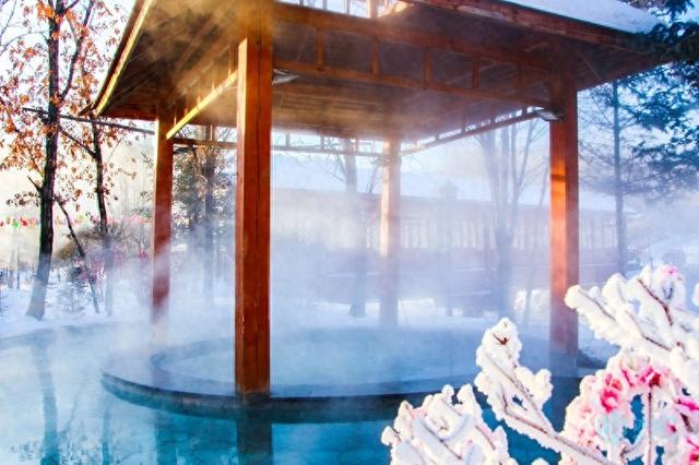 泡汤池、赏雪景，宾县“寒地温泉”暖意迎宾