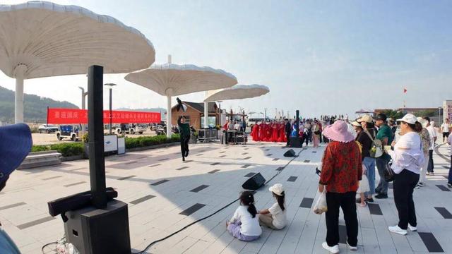 文艺演出进景区，长岛以文塑旅促融合