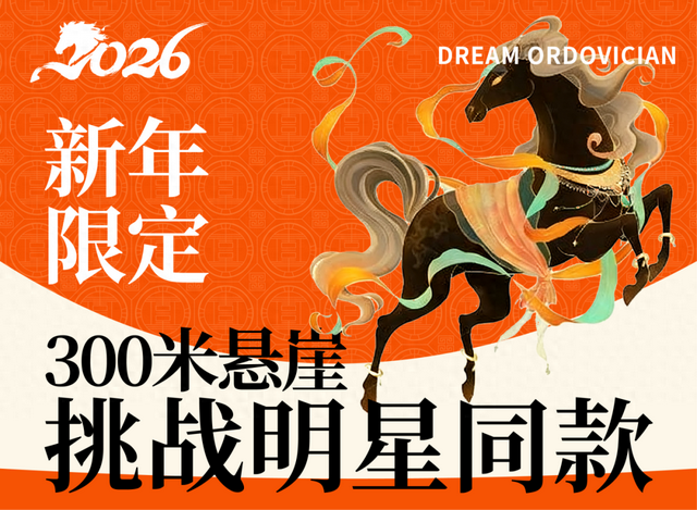 挑战明星同款 新年限定 五大亮点 奥陶纪极限荡绳挑战赛报名进行中