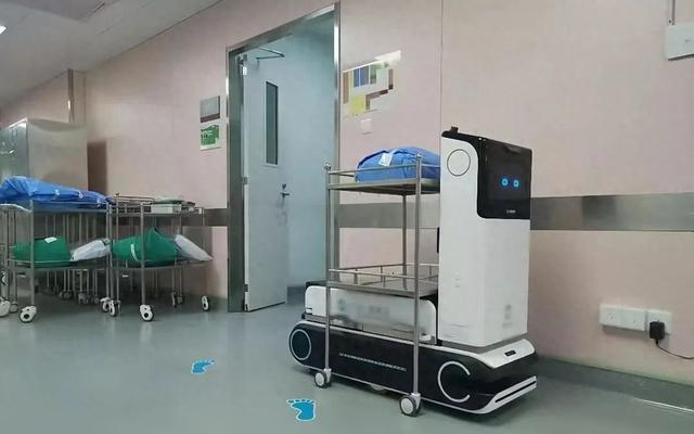 中山一院物流配送机器人项目上榜广东省省级场景案例