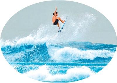 ​海南万宁：冲浪主题度假区迎客