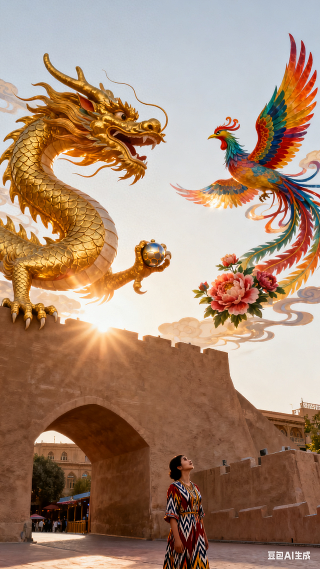 无双道龙赵小荣游记《 一笔祥龙行天下 》（五十一）喀什老城