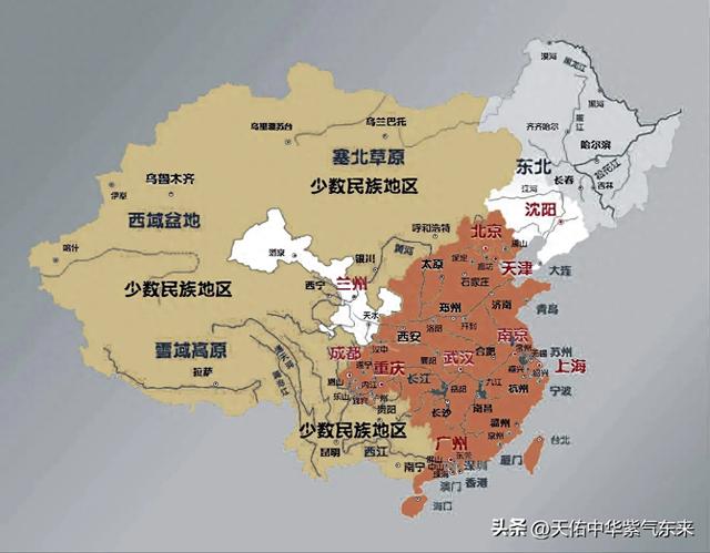 我国地缘战略功能最核心的两个省对中国历史文化进程影响深远