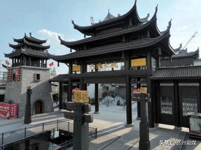 川东新地标,打卡大竹巴国古城!