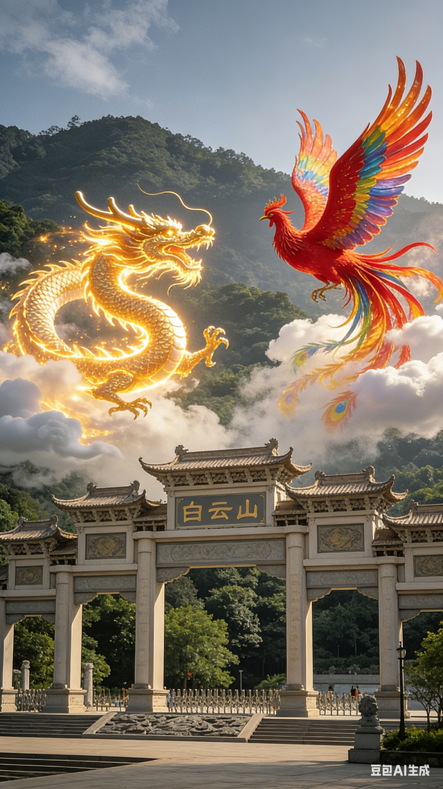 无双道龙赵小荣游记《 一笔祥龙行天下 》（一六九）白云山