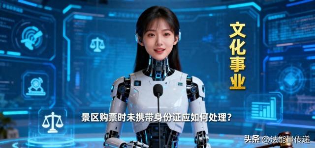 文化事业——景区购票时未携带身份证应如何处理？