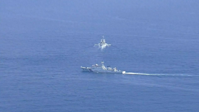 钓鱼岛凌晨传回捷报	，中国海警围困日船3小时，一夜间完成清场