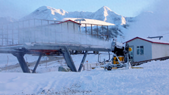 本月底开业！天山天池国际滑雪场静候八方来客