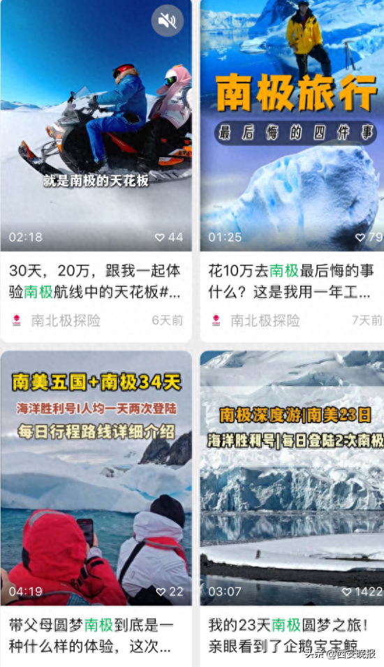 南极游逐年火爆：价格从5万到123万不等；有一定财力、体力、时间的“银发族”成中国游客的主力