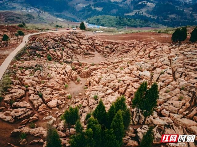 湖南旅游资源新发现丨湘西保靖府库红石海：五亿年雕刻的自然奇迹