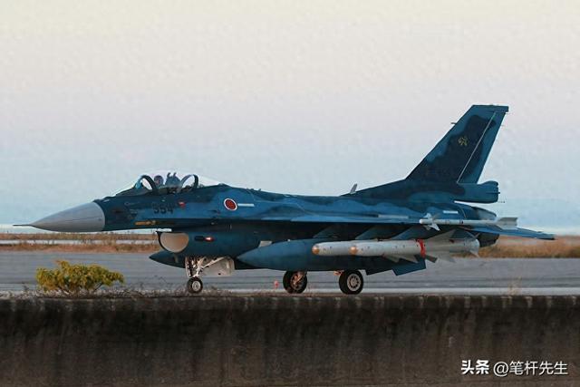 450 公里外叫阵辽宁舰	，日 F-2 挂载老式导弹，难破中国防空网