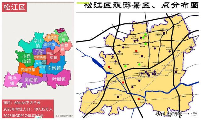 上海松江，四大古镇