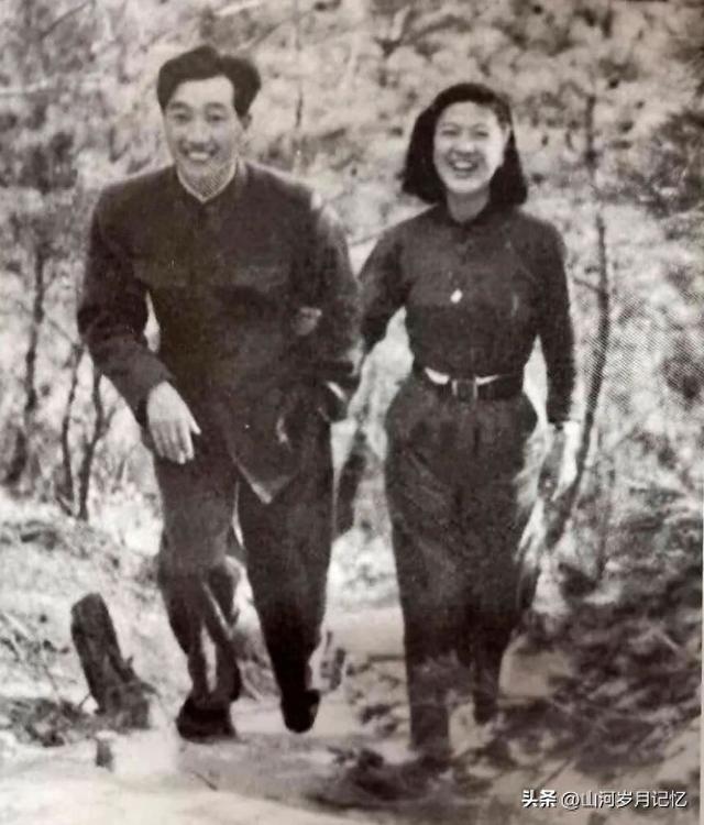 志愿军经典照片后的故事，师长汪洋和知识女青年周湘玫的传奇爱情