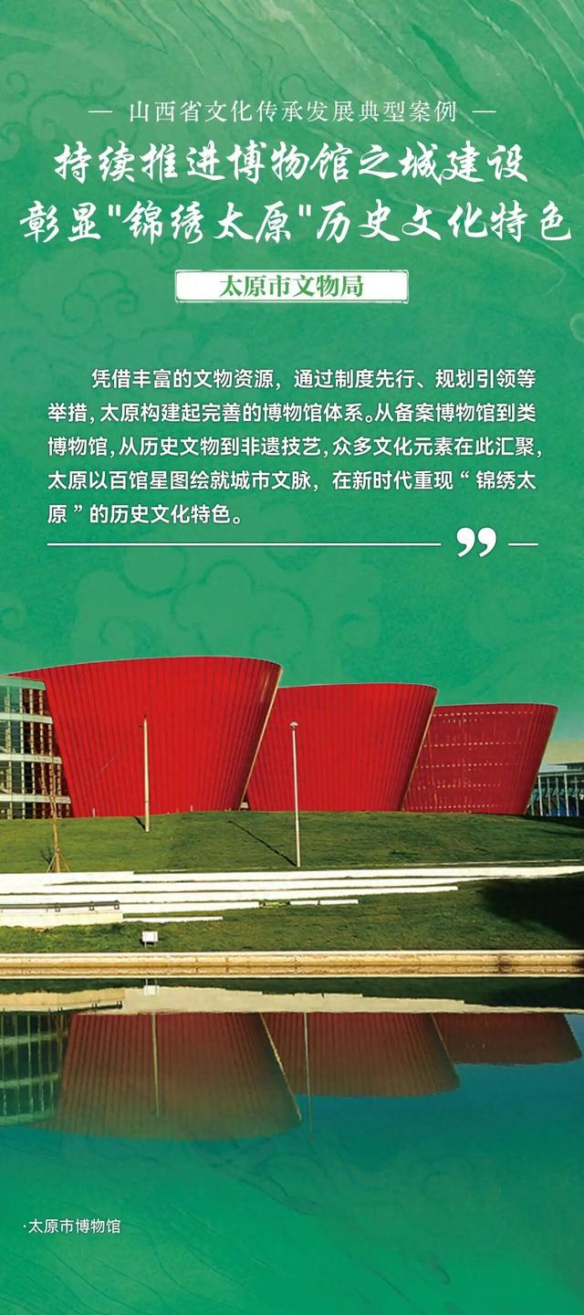 106座！“太原博物馆之城”是如何建成的？