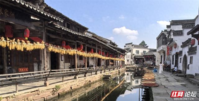秋游时刻丨漫步黄山唐模村，在水街畔感受一场秋的慢调