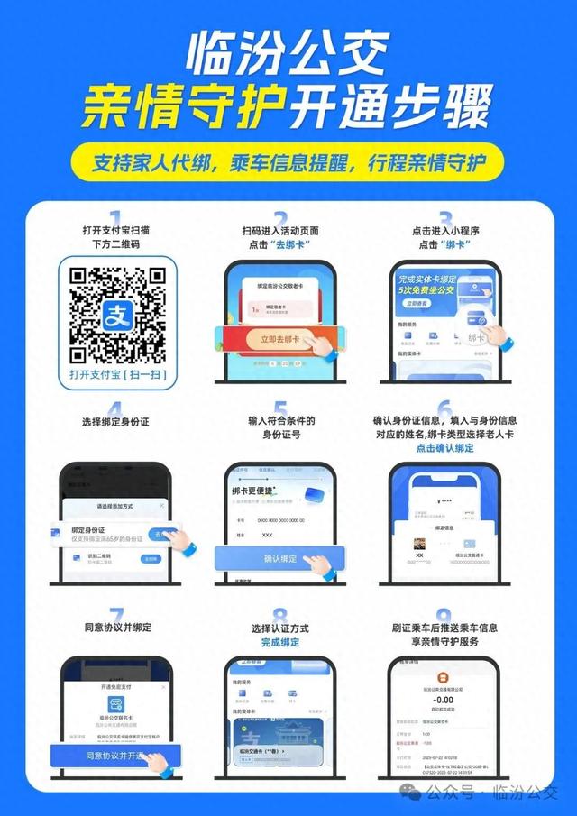 临汾公交与支付宝联合推出老年人乘车信息温馨提醒服务