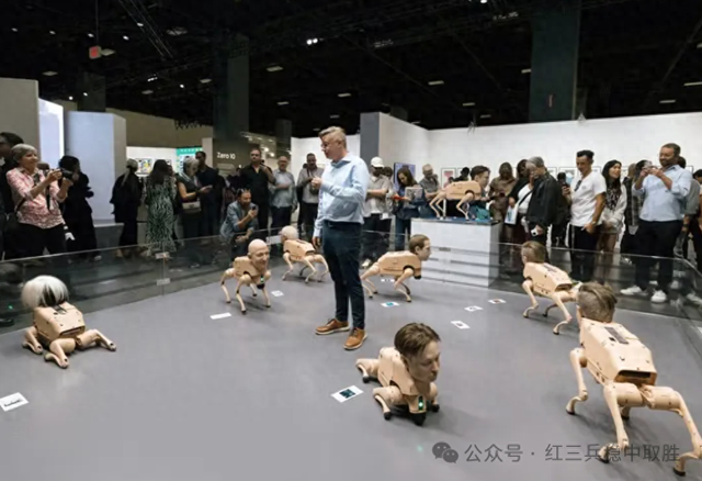 马斯克人头机器狗，70万一只被抢空！网友：太诡异了，十个道士才能镇住！