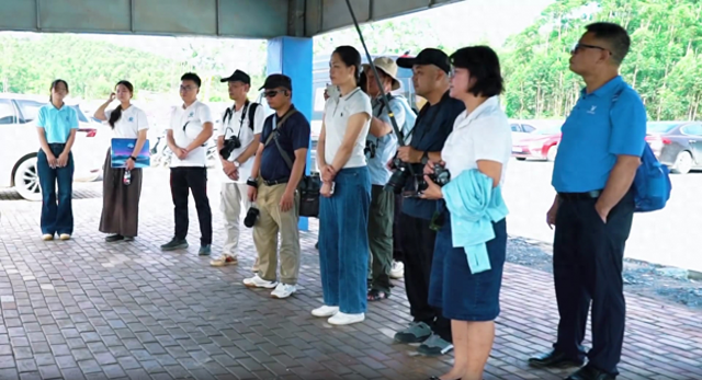 横州市组织开展“走进平陆运河”网络达人线下采风活动