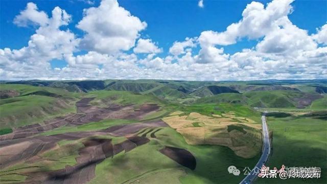 甘南合作：美仁草原铺展诗画风光 八方游客沉醉秋日美景