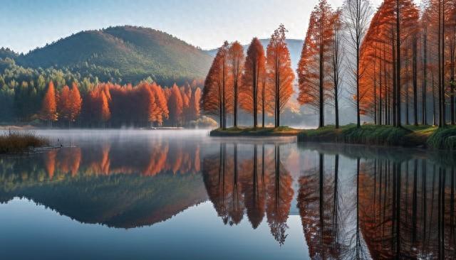 不比黄山，枫景如画，杏色满城，安徽这几个小众地方特有精游感！