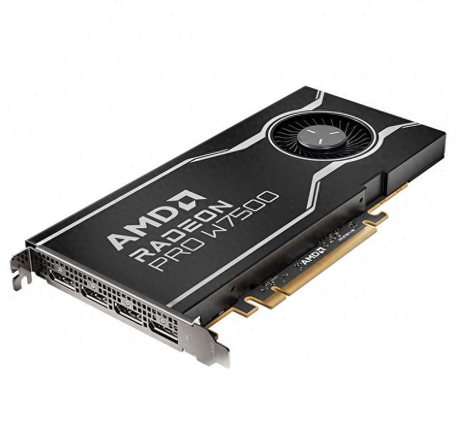 AMD添加Radeon PRO W7400：入门级工作站显卡，整卡功耗仅55W