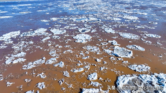 年度必看！鄂尔多斯黄河流凌景观上线→