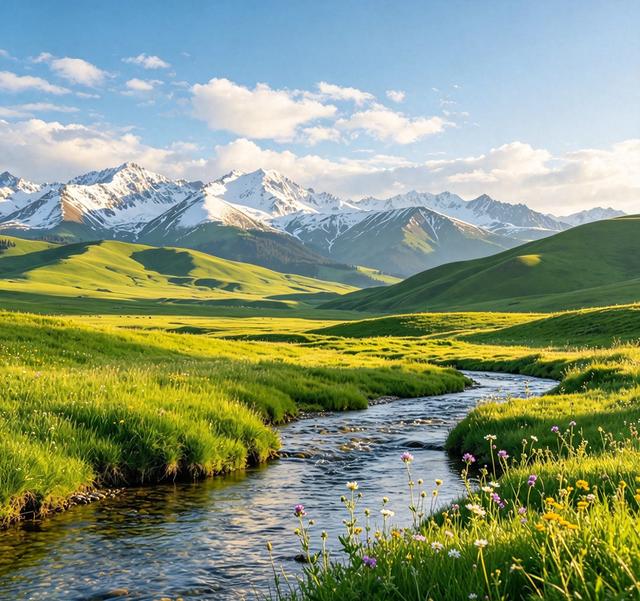 春天是从山开始醒的，不信你去山里看看