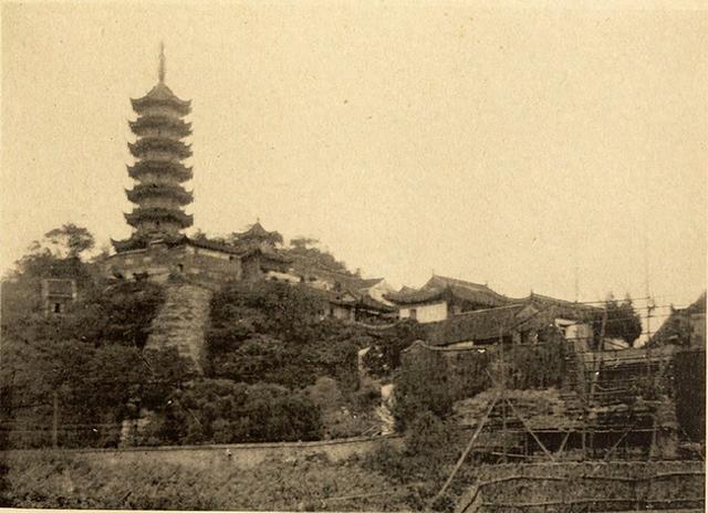 一百年前江苏镇江金山寺、定慧寺、甘露寺、茅山寺庙美景