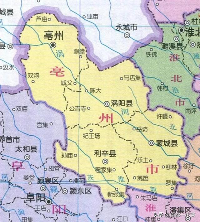 安徽亳州，四大古镇