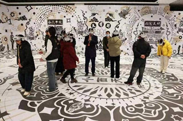 科技赋能千年悬塑 北京国家典籍博物馆VR体验让小西天“活”起来