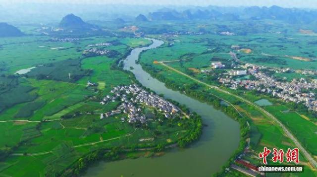 广西崇左打造活力廊道 绘就生机盎然边关新画卷