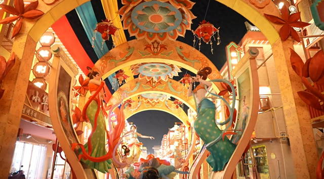 灯海织锦绣 银票迎新年—— 敦煌灯会邀您共赴跨年之约