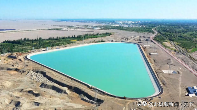 甘肃‖敦煌市沙枣墩水库工程进入蓄水阶段