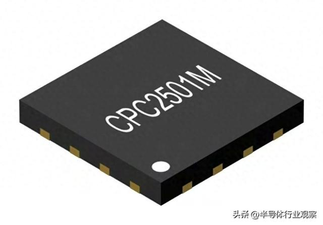 CPC2501M固态继电器集成电路，集成了用于可视门铃的铃声旁路功能