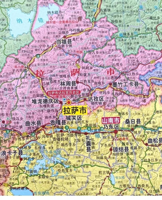 西藏首府拉萨海拔3650米，拉萨河有仙足岛，有人为了孩子定居拉萨