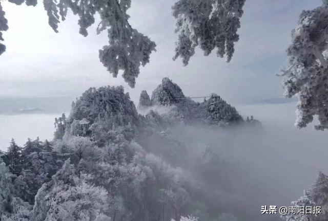 南阳的冬日仙境在这里！