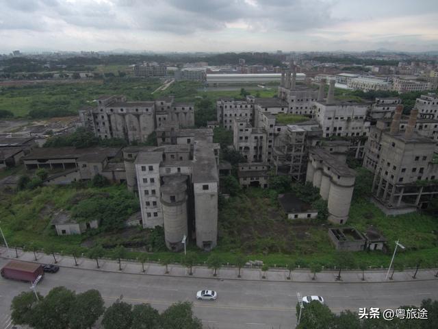 东莞：东江水泥厂，早已荒弃多年，成为一片废墟