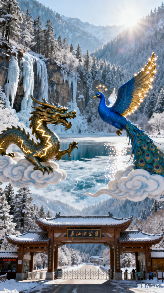 无双道龙赵小荣游记《 一笔祥龙行天下 》（一0四）九寨沟