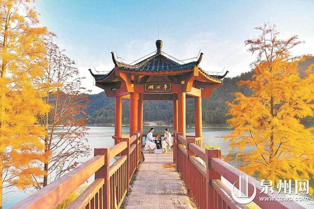 水杉红了 山水醉了